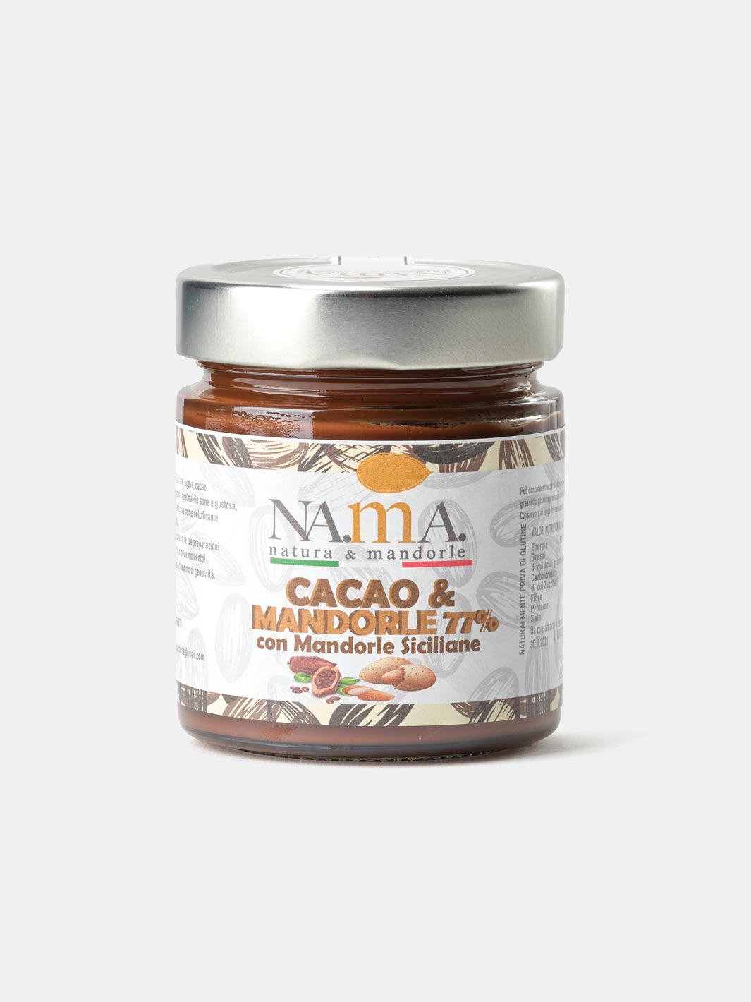 Crema di Cacao e Mandorle 200 gr