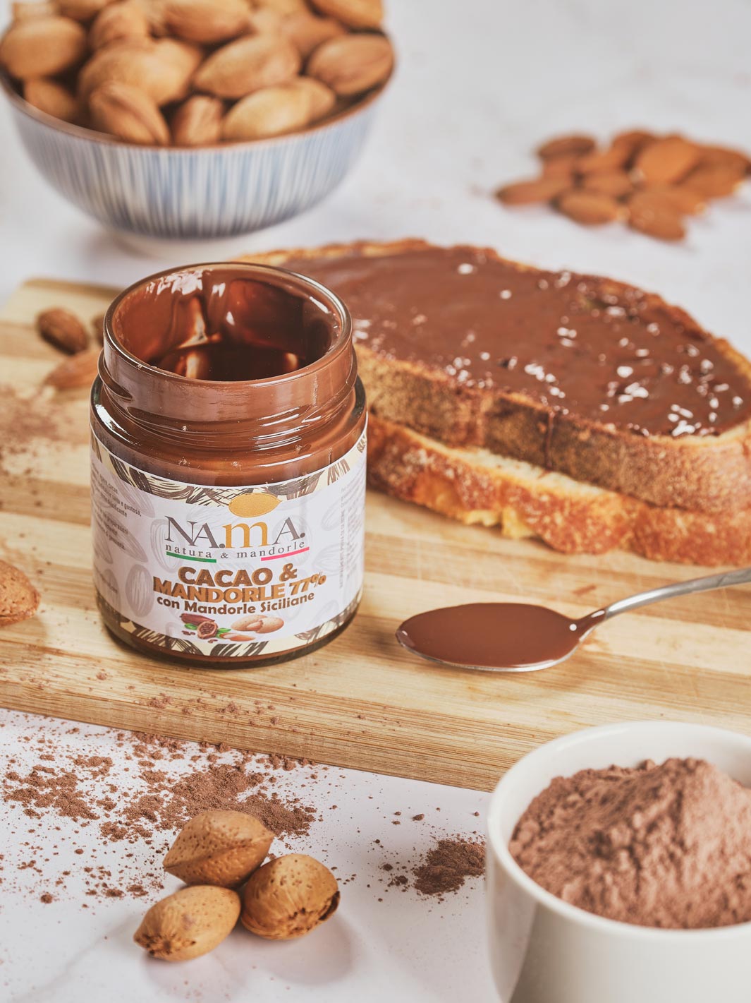 Crema di Cacao e Mandorle 200 gr