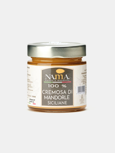 Cremosa 100% Mandorle Siciliane BIOLOGICA 190 gr